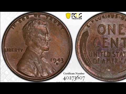 $1 MILLION 1943 D Bronze Planchet Lincoln Cent