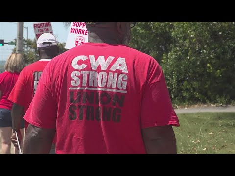 Alabama AT&T workers continue strike