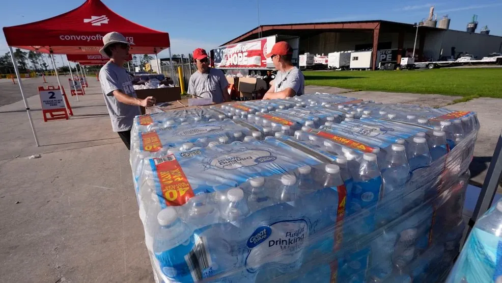 Alabama Rescue Squads Gather Supplies for Hurricane Helene Relief Efforts