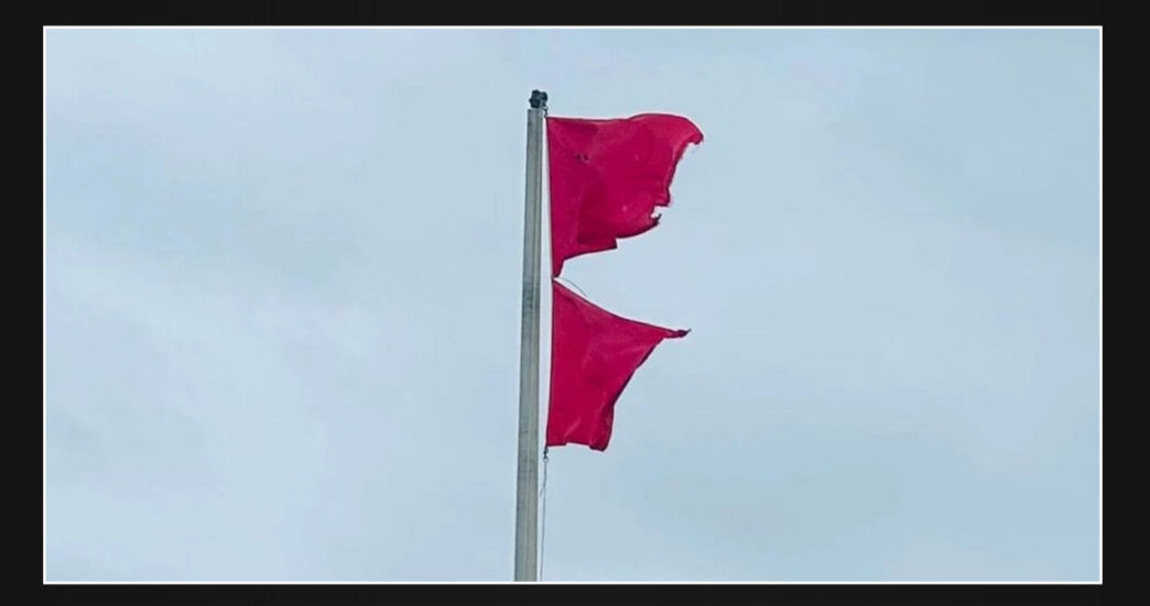 Alabama beaches under double red flag warning