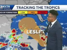 Alabama to experience warmer temperatures next week as several tropical systems form in the Atlantic