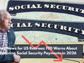 Bad News for US Retirees: FED Warns About Declining Social Security Payments in 2026