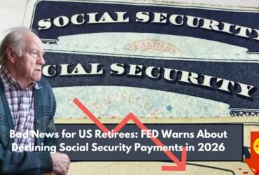 Bad News for US Retirees: FED Warns About Declining Social Security Payments in 2026