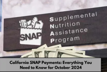 California SNAP Payments Everything You Need to Know for October 2024