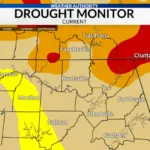 Drought conditions improve significantly in northwest Alabama, while other regions experience worsening conditions