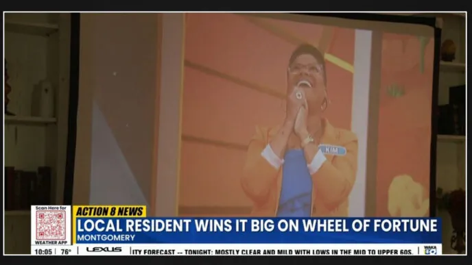 Montgomery resident emerges victorious on Wheel of Fortune