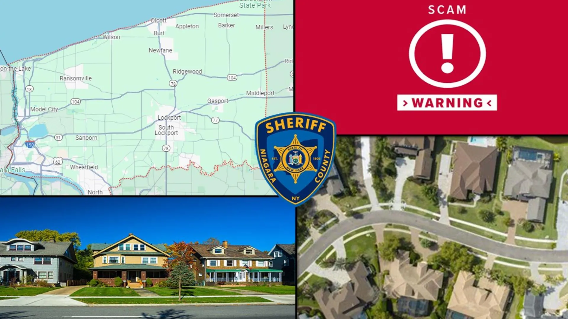 Niagara County Sheriff's Office alerts community about recent scam activity