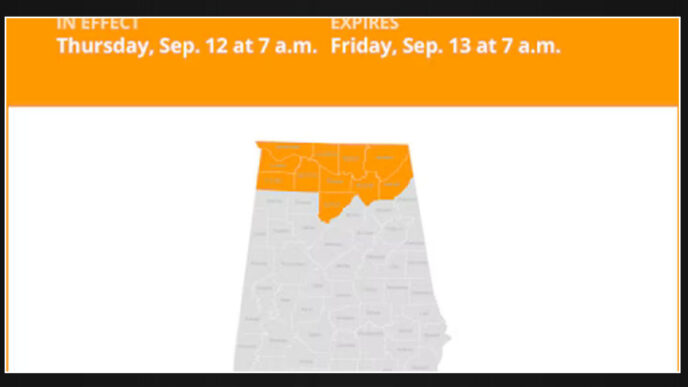 North Alabama to experience wind advisory on Thursday and Friday