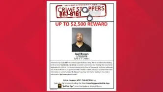 Reward offered by Crime Stoppers Buffalo for information on shooting suspect