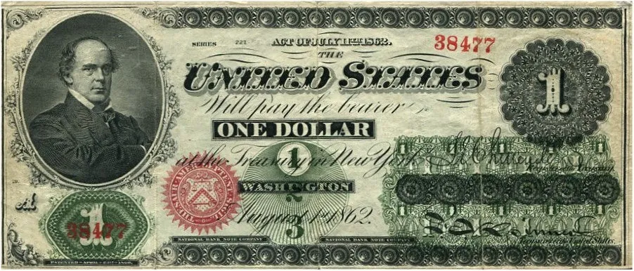 1862 $1 United States Note