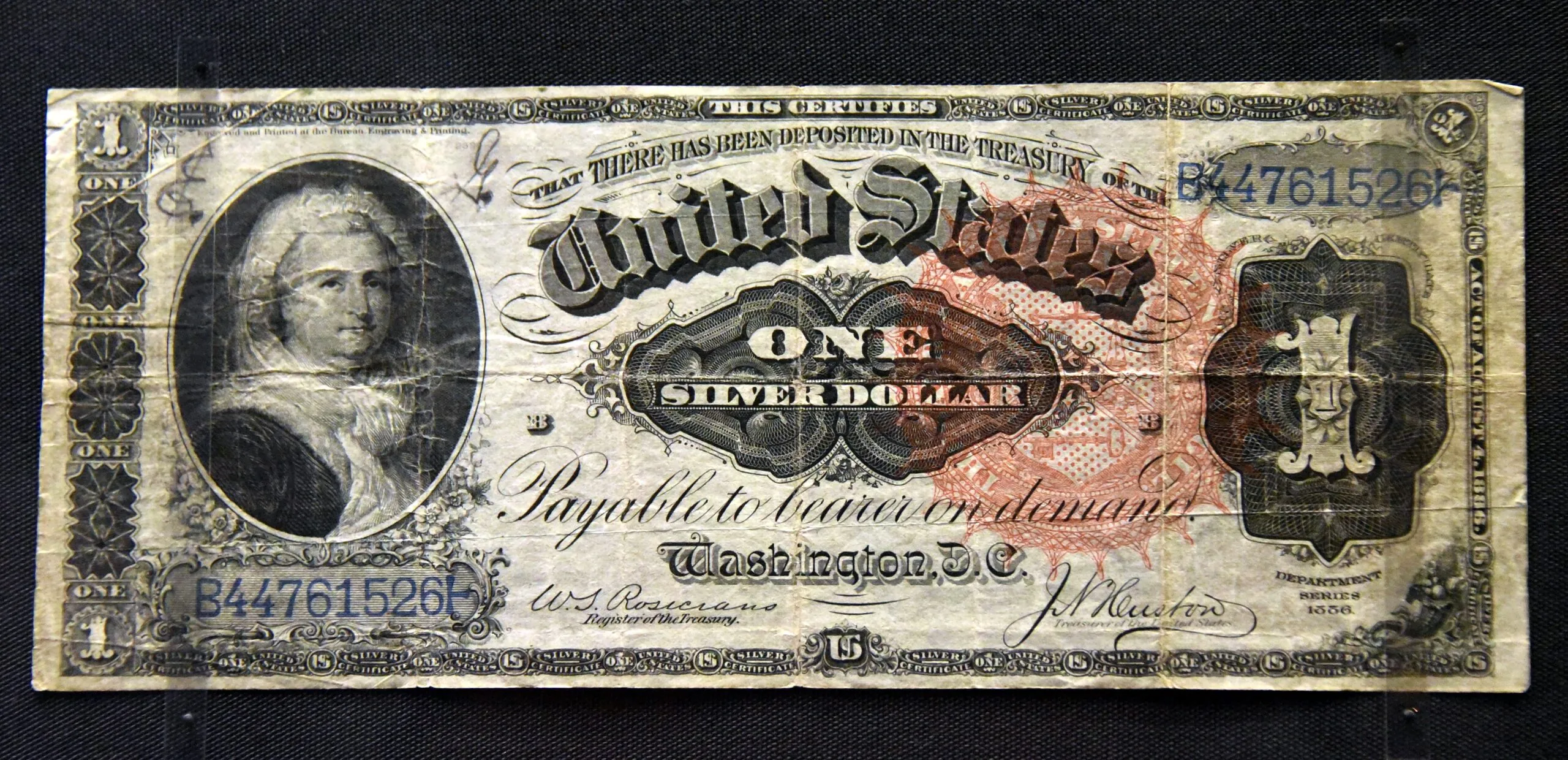 1886 $1 United States Note