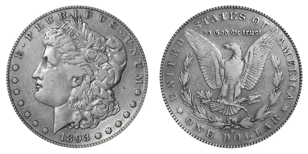 1893 San Francisco Morgan Dollar