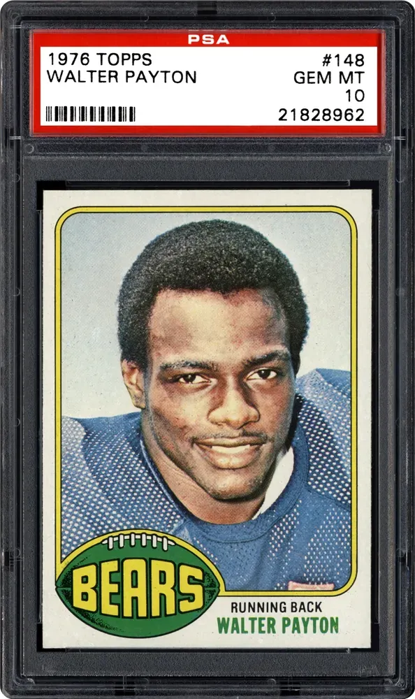 1976 Topps Walter Payton Rookie Card #148