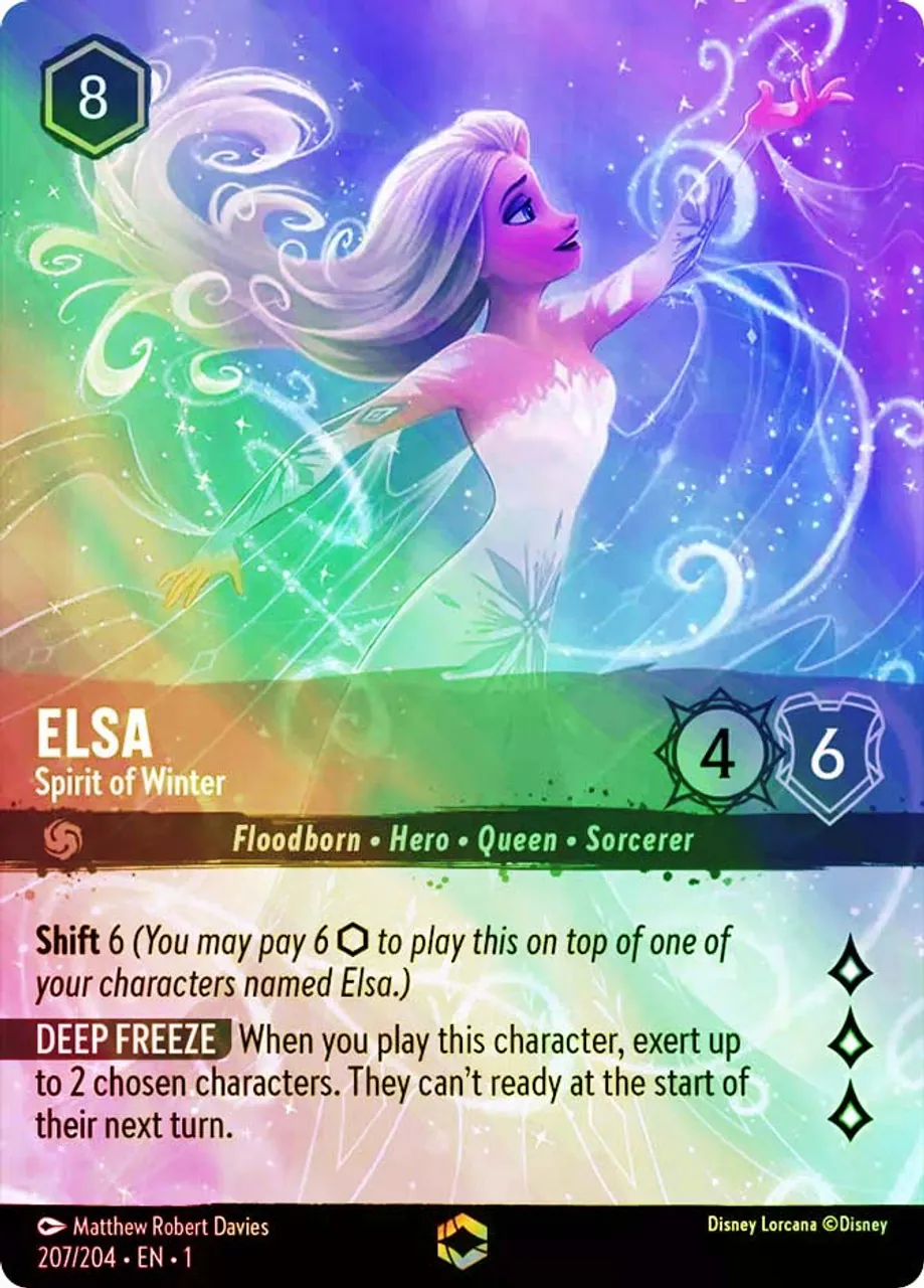 Elsa, Spirit of Winter, Enchanted