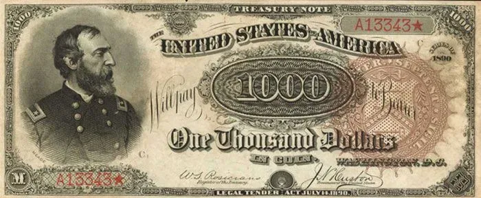 Grand Watermelon $1,000 Treasury Note