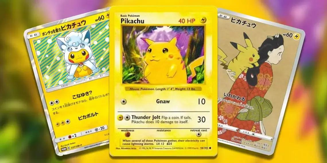 Pokemon TCG The 10 Most Valuable Pikachu Cards