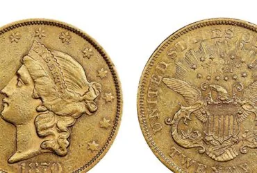 Rare 1870 double eagle coin fetches $1.4M at auction