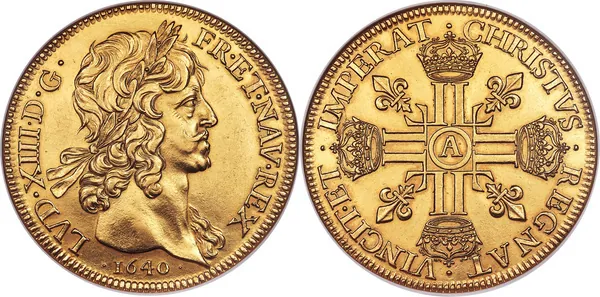 1640 French Louis XIII 10 Louis d’Or