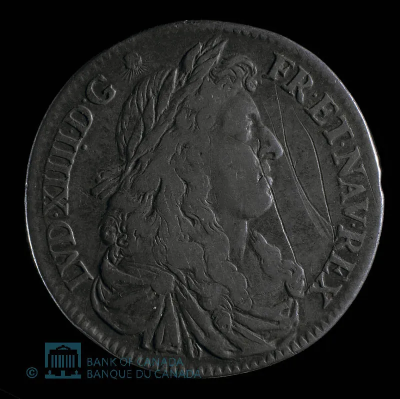 1670 French Louis XIV 15 Sols