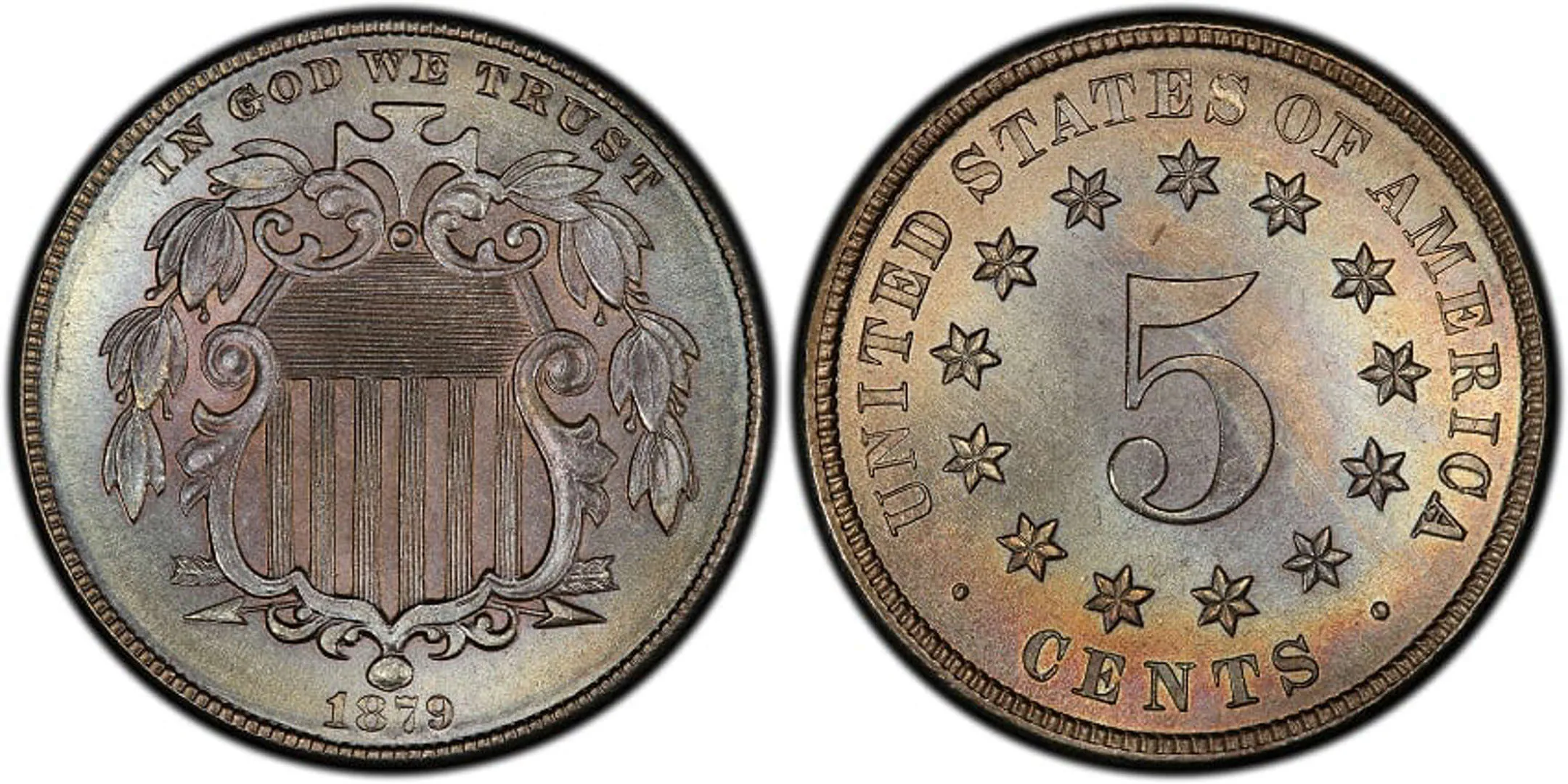 1879 Shield Nickel