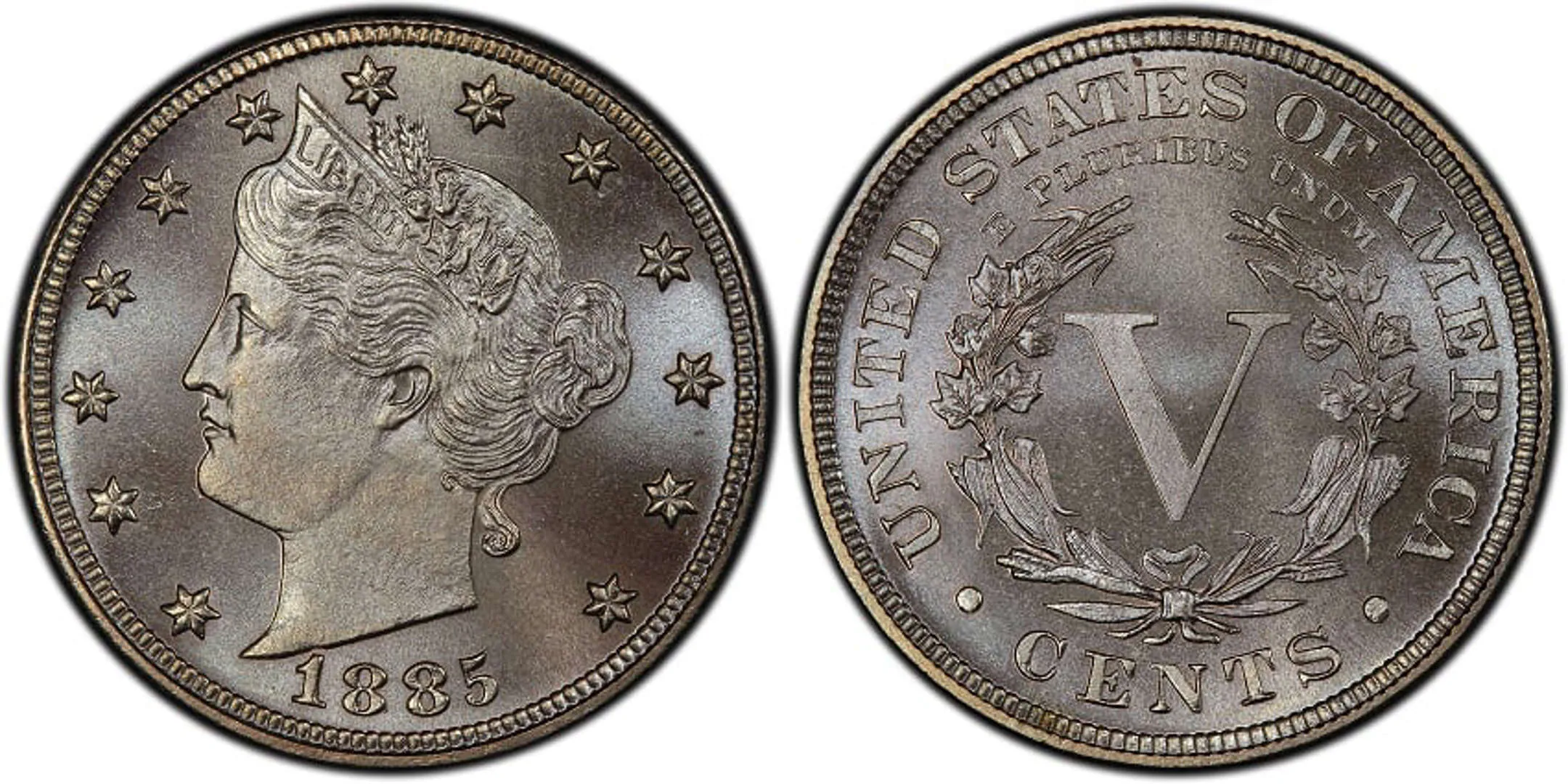 1885 Liberty Head Proof Nickel