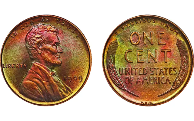 1909 VDB Matte Proof Lincoln Cent