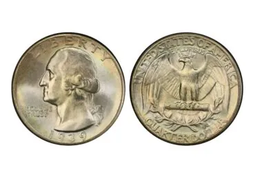 1939 Quarter Coin