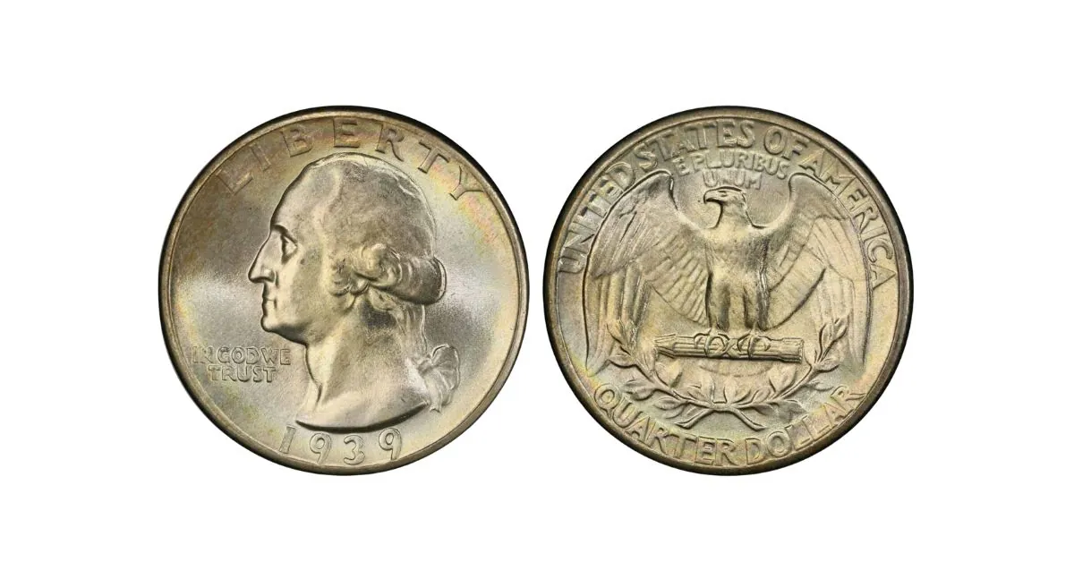 1939 Quarter Coin