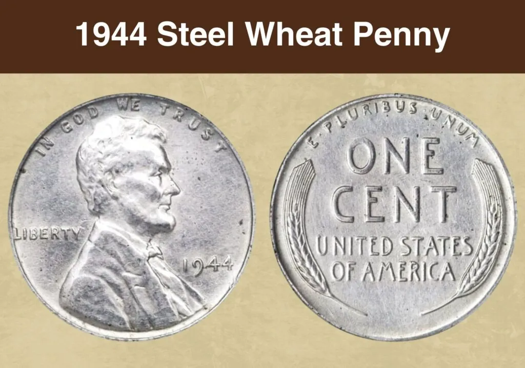 1944 Steel Wheat Penny