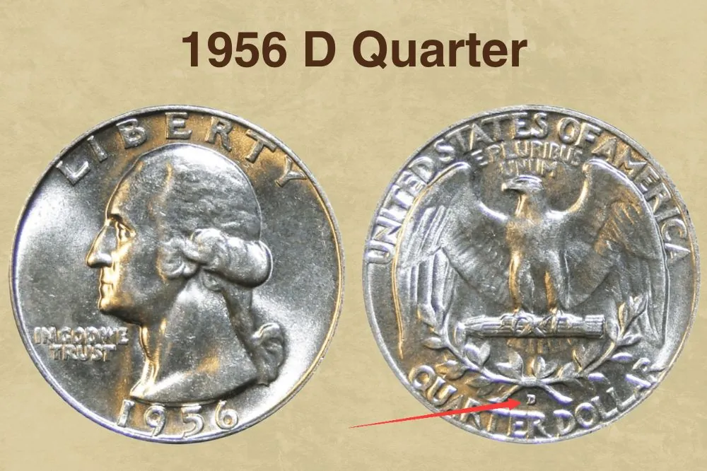 1956 D Quarter Value
