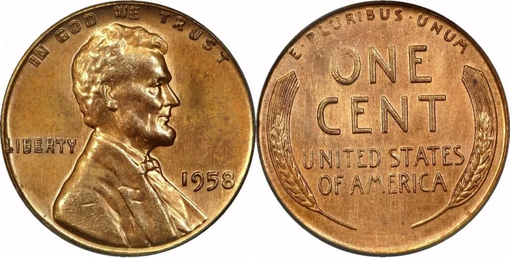 1958 Doubled Die Obverse Cent