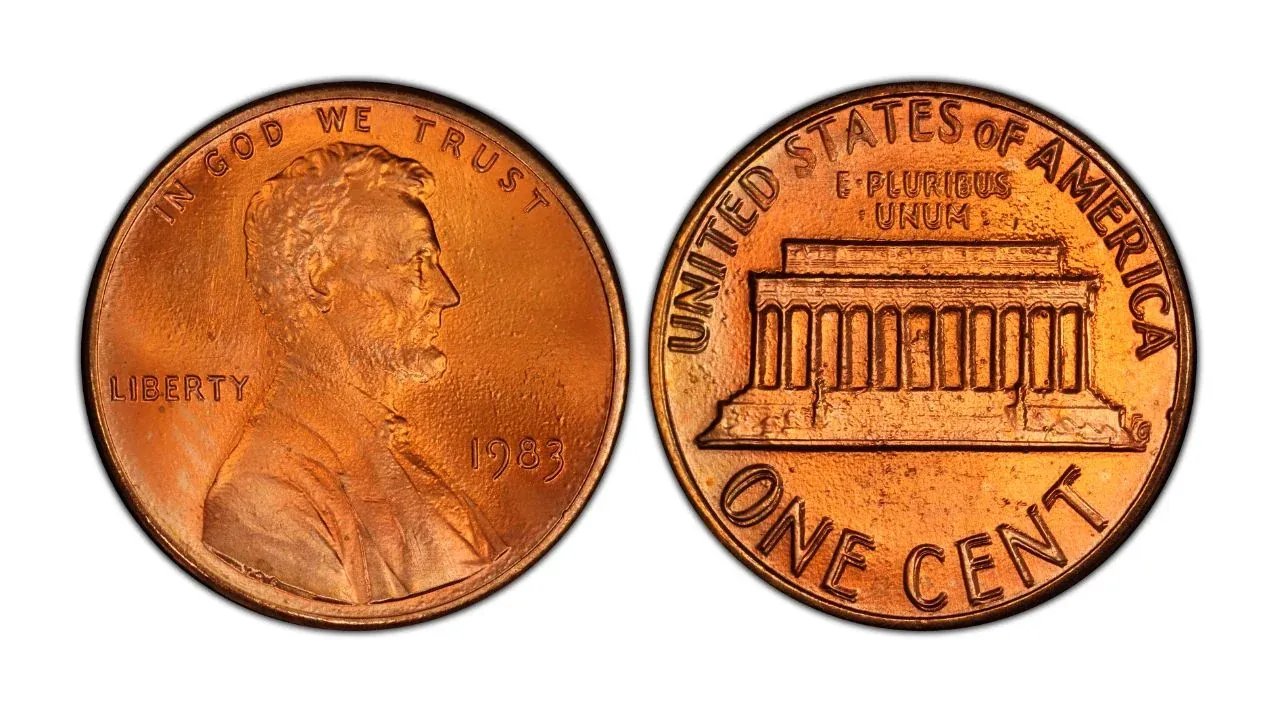 1983 Doubled Die Reverse Penny