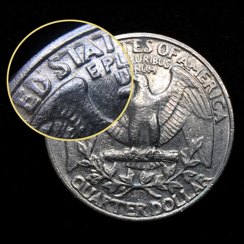 1983 Washington Quarter (Double Die Reverse)