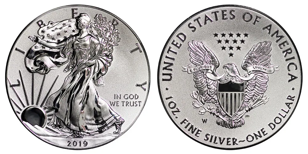 2019-W Enhanced Reverse Proof Silver Eagle