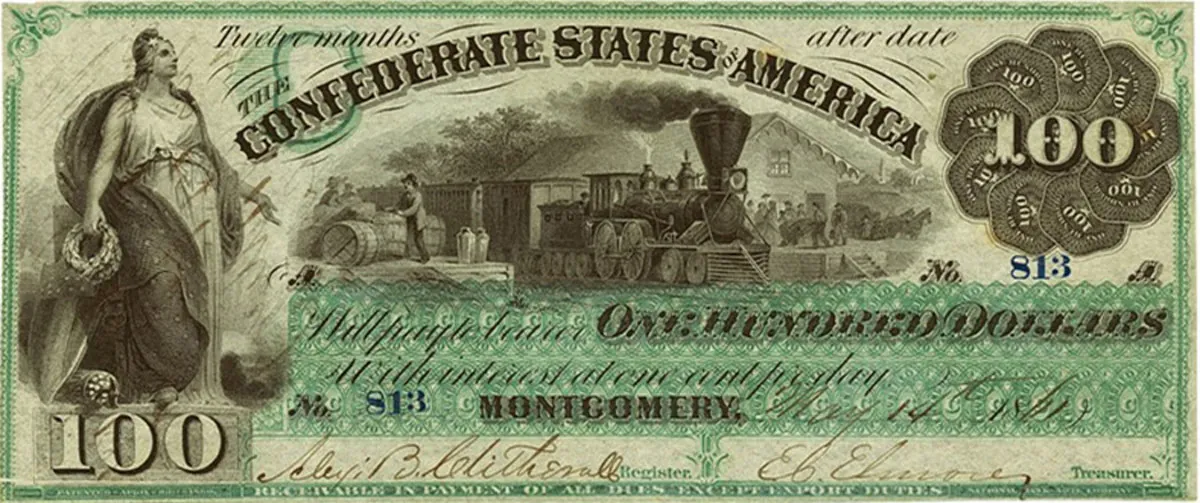 7 Rare Confederate Bills That Could Be Worth Upwards of $35,000