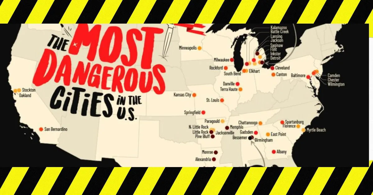 Alabama's Most Dangerous and Safest Cities Based on FBI Violent Crime Data