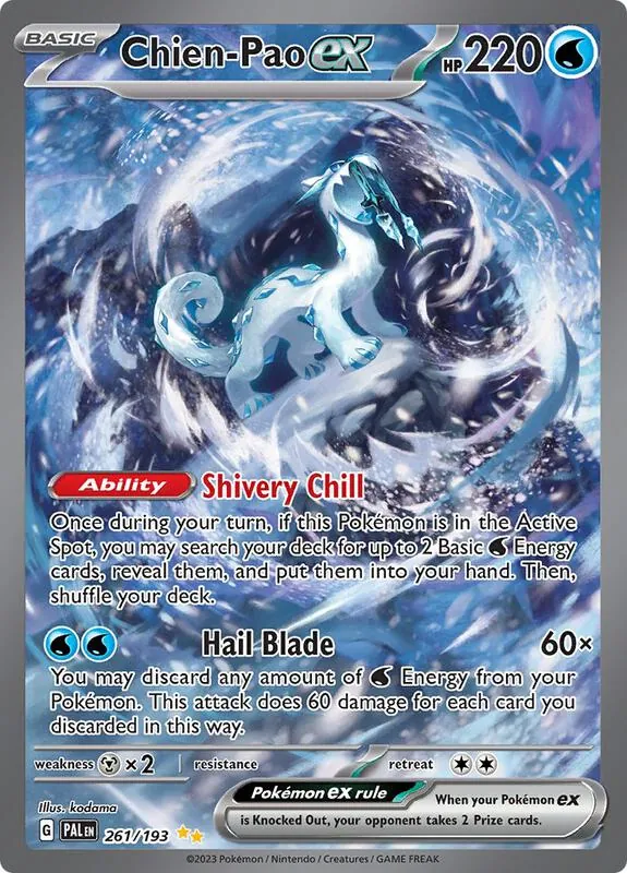 Chien-Pao ex (Special Illustration Rare)