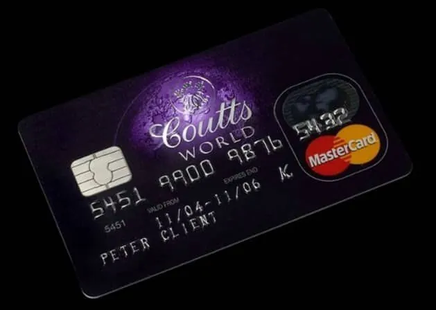 Coutts World Silk Card