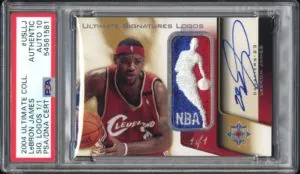 LeBron James Upper Deck Ultimate Signatures