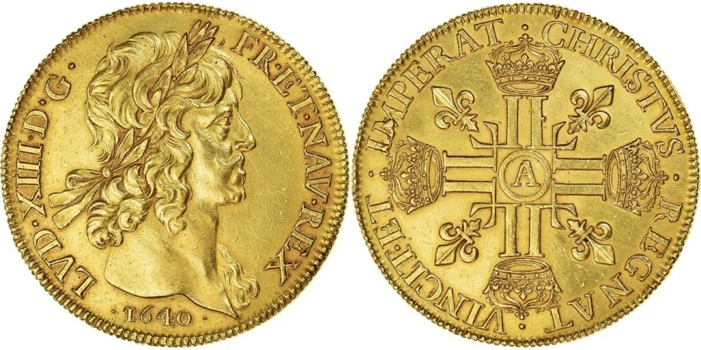 Louis XIII 10 Louis d’Or (1640)