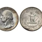 Rare 1943 Silver Quarter Coin Value