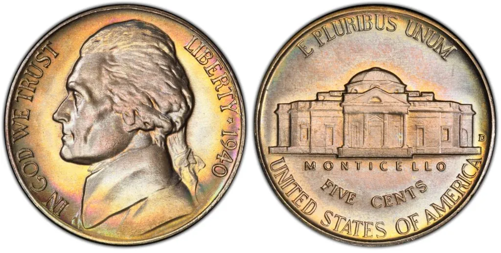 The 1940-D Jefferson Nickel