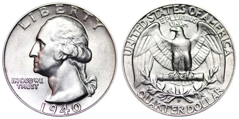 The 1940-D Washington Quarter