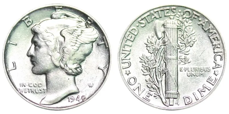 The 1940 Mercury Dime