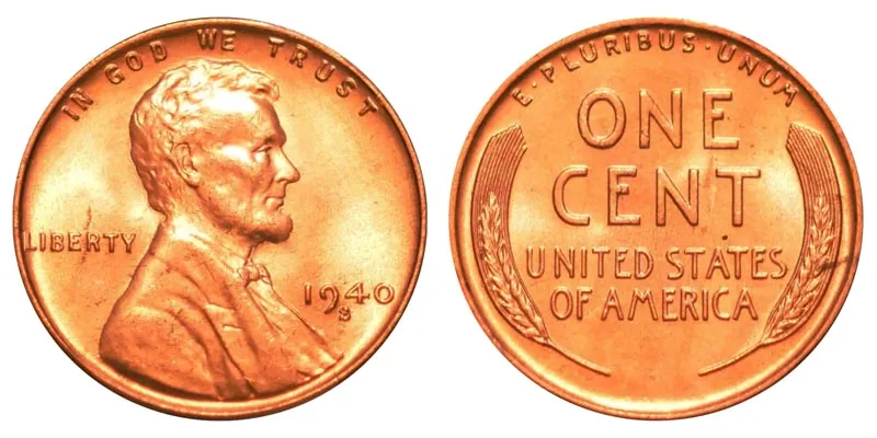 The 1940s Lincoln Wheat Penny