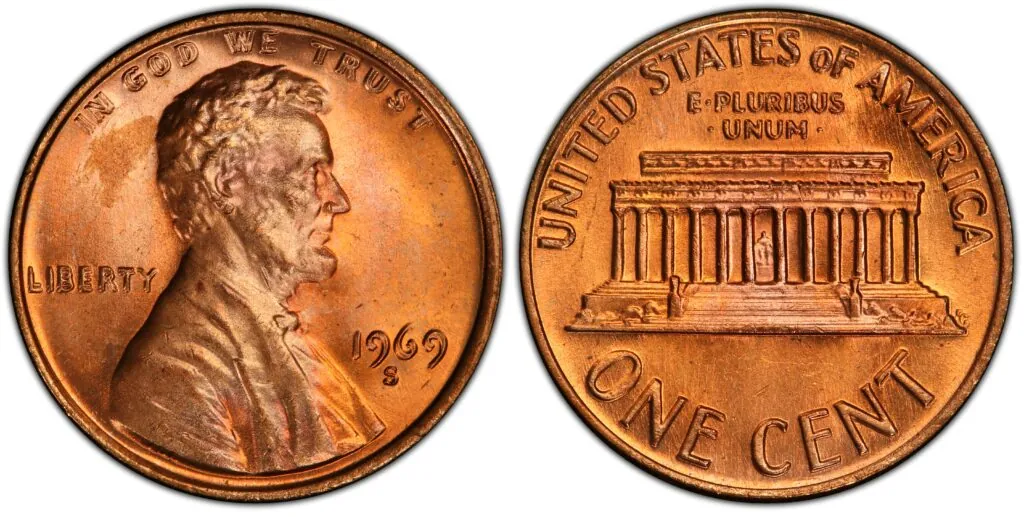 The 1969-S Lincoln Penny