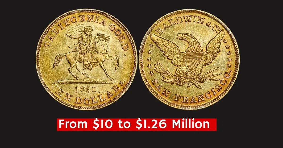 This Rare 1850 Cowboy Gold Coin Just Sold for Over $1 Million