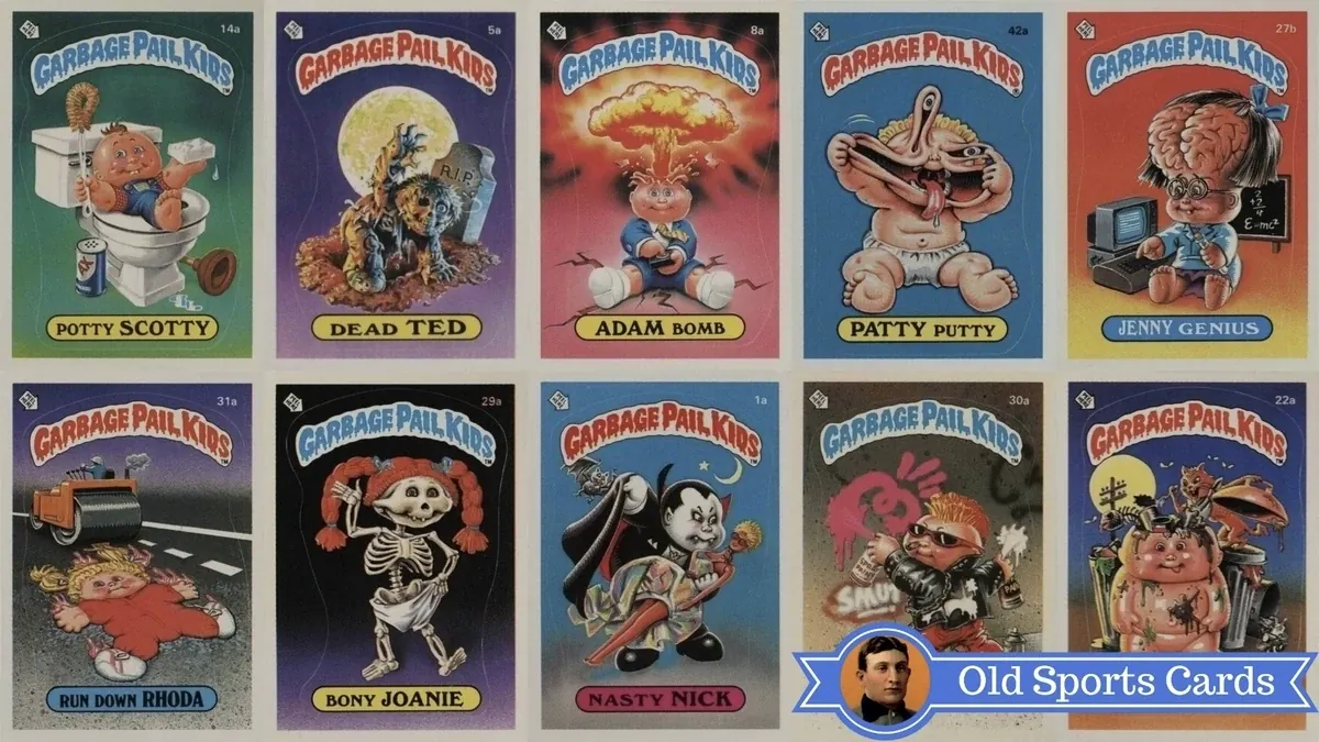 Top 15 Rare 1985 Garbage Pail Kids Cards