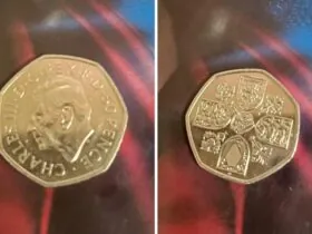 eBay; Rare King Charles III 50p coin being sold on eBay