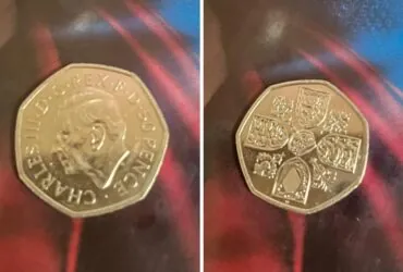 eBay; Rare King Charles III 50p coin being sold on eBay